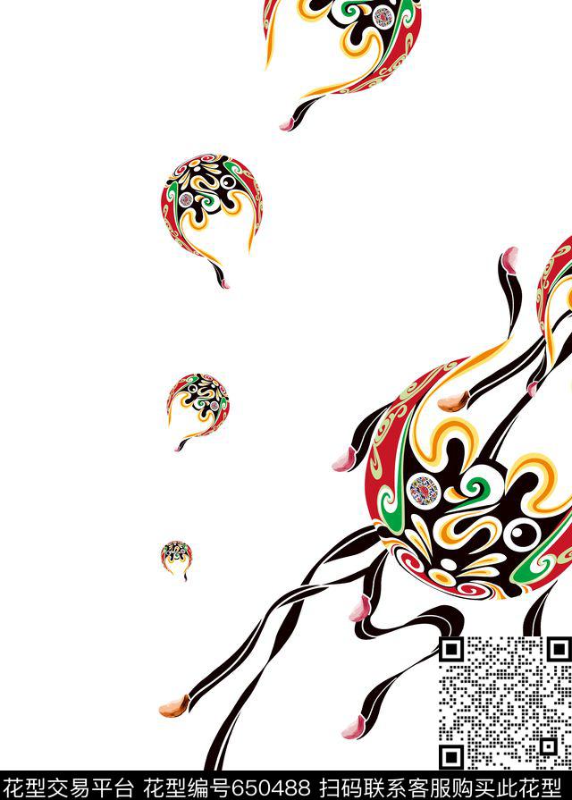 民族风中国风Fei-民族风数码印花华亿平台下载（图片编号: 650488） - 瓦栏（Walan）