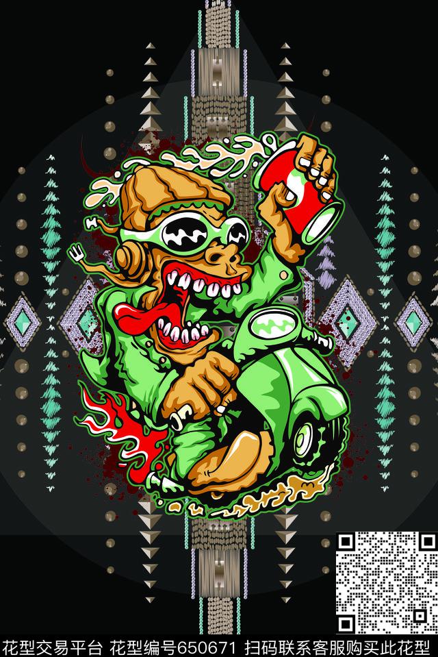 莫妮卡-男装定位华亿平台数码印花华亿平台下载（图片编号: 650671） - 瓦栏（Walan）