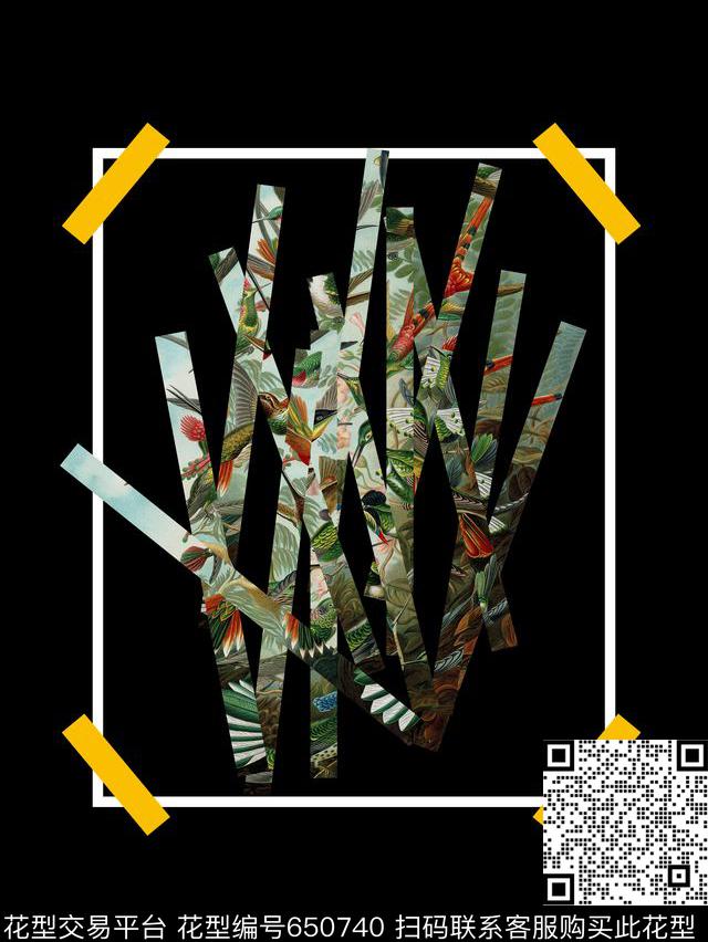 潮流男装数码印花华亿平台下载（图片编号: 650740） - 瓦栏（Walan）