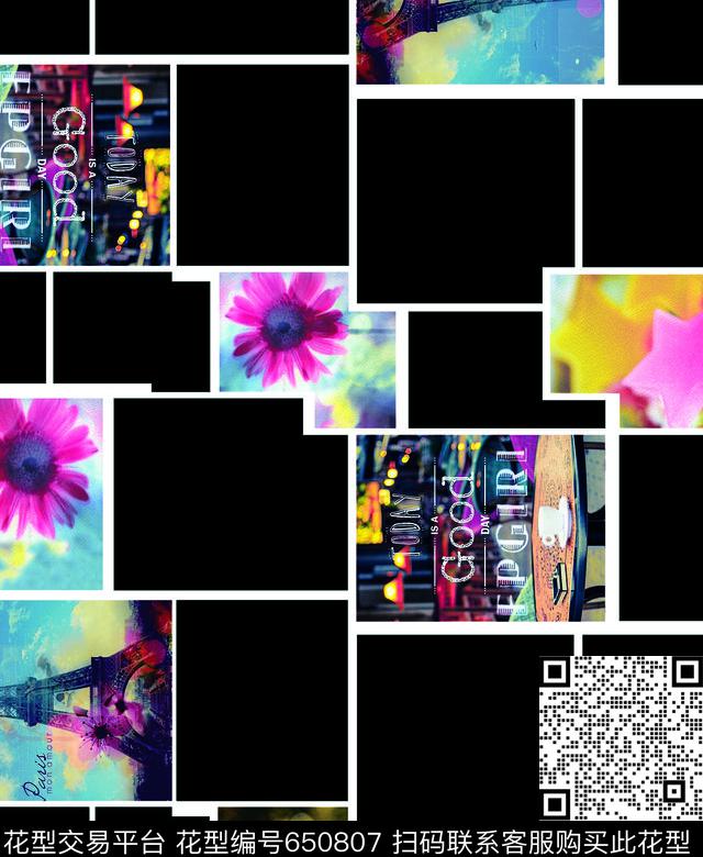 格子数码印花华亿平台下载（图片编号: 650807） - 瓦栏（Walan）