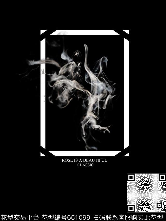 潮牌男装抽象流行肌理适用于卫衣T恤衬衫夹克华亿平台数码印花华亿平台下载（图片编号: 651099） - 瓦栏（Walan）