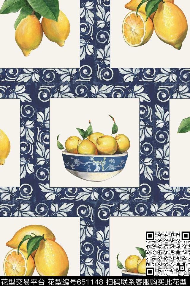 布艺家纺几何民族花纹数码印花华亿平台下载（图片编号: 651148） - 瓦栏（Walan）