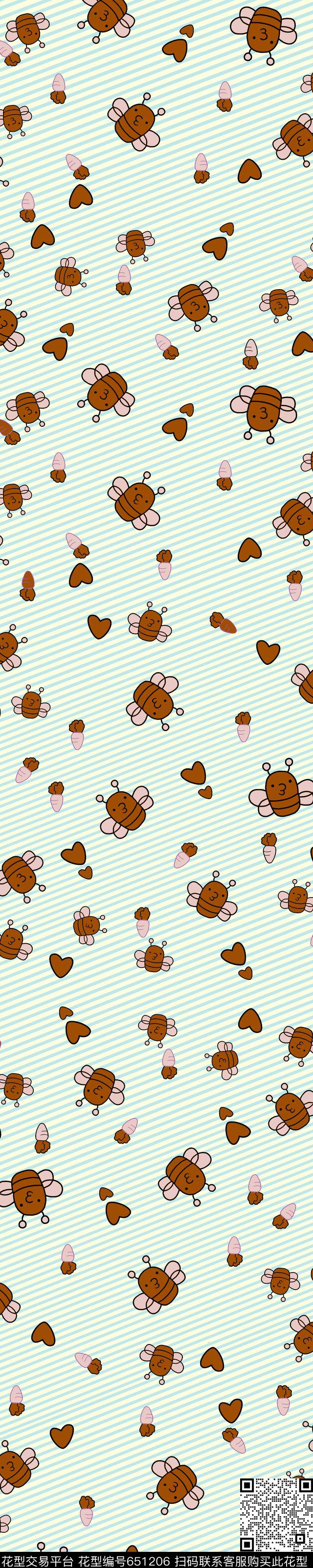 卡通小围巾传统印花华亿平台下载（图片编号: 651206） - 瓦栏（Walan）