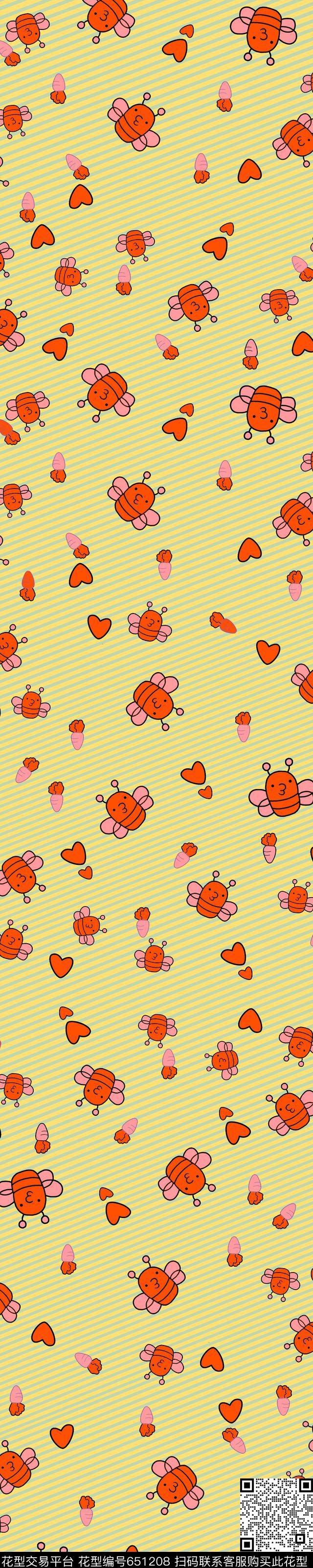 卡通小围巾传统印花华亿平台下载（图片编号: 651208） - 瓦栏（Walan）