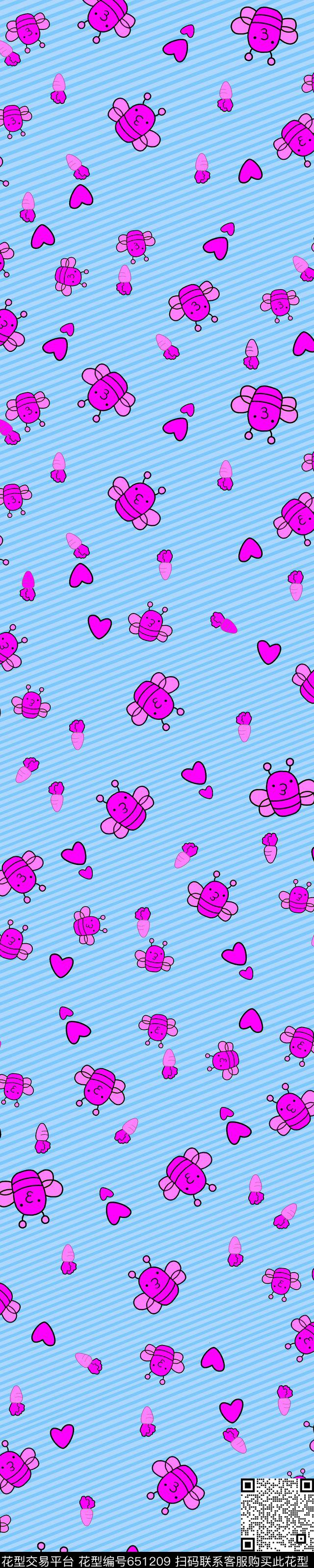 卡通小围巾传统印花华亿平台下载（图片编号: 651209） - 瓦栏（Walan）