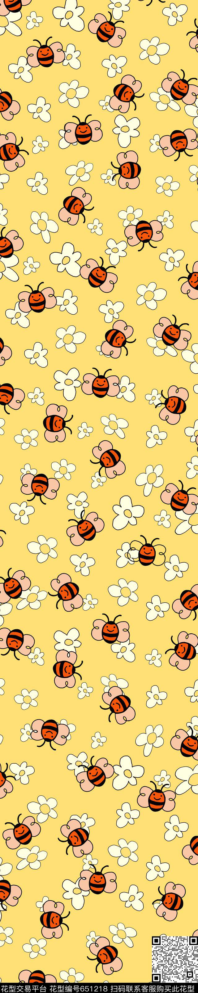 卡通小围巾传统印花华亿平台下载（图片编号: 651218） - 瓦栏（Walan）