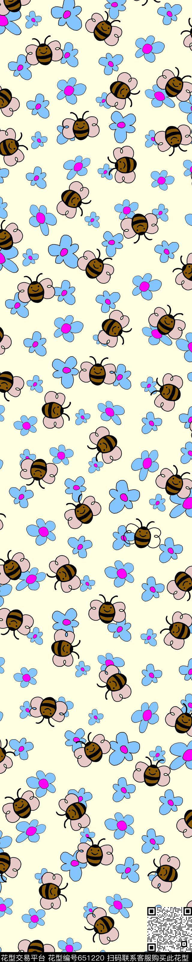 卡通小围巾传统印花华亿平台下载（图片编号: 651220） - 瓦栏（Walan）