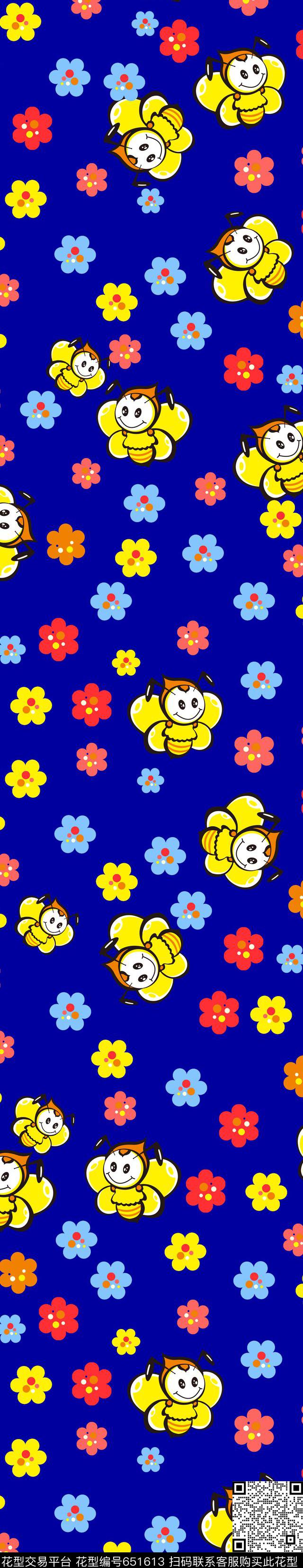 卡通小围巾传统印花华亿平台下载（图片编号: 651613） - 瓦栏（Walan）