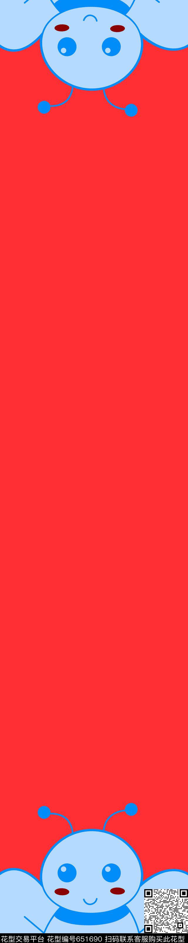 可爱的小蜜蜂哈哈数码印花华亿平台下载（图片编号: 651690） - 瓦栏（Walan）