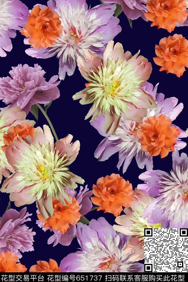 中国风高端风摄影小花集合原创摄影小花数码印花华亿平台下载（图片编号: 651737） - 瓦栏（Walan）