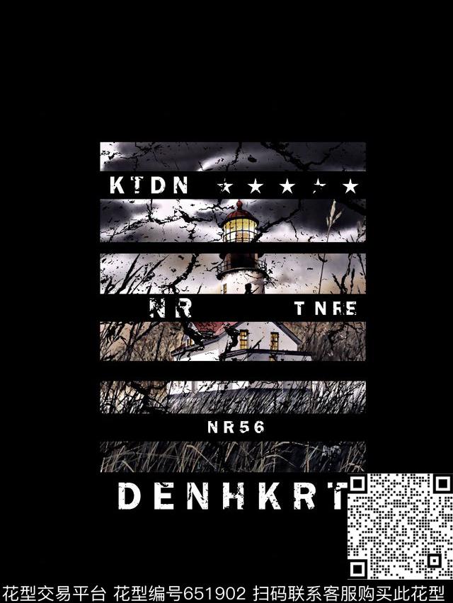 复古航海风潮抽象男装男装T恤数码印花华亿平台下载（图片编号: 651902） - 瓦栏（Walan）