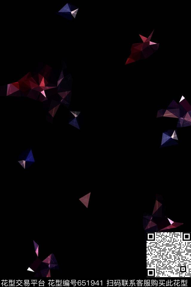 色块商务休闲几何数码印花华亿平台下载（图片编号: 651941） - 瓦栏（Walan）