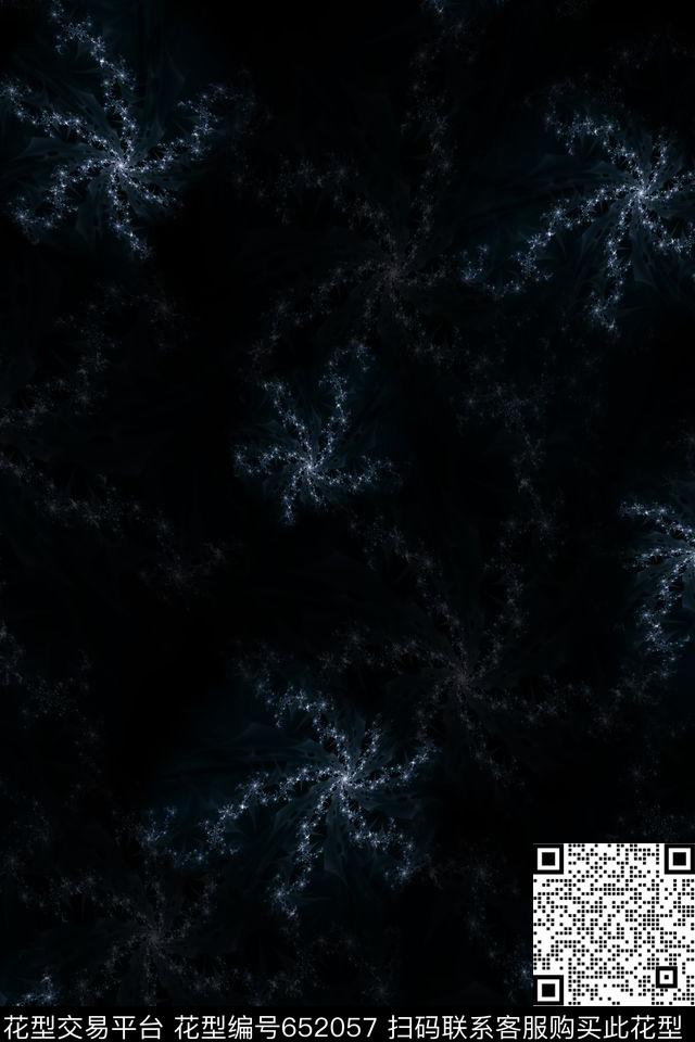 肌理变形抽象数码印花华亿平台下载（图片编号: 652057） - 瓦栏（Walan）