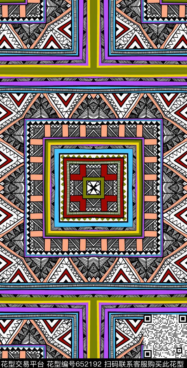 民族风东南亚旗袍传统印花华亿平台下载（图片编号: 652192） - 瓦栏（Walan）