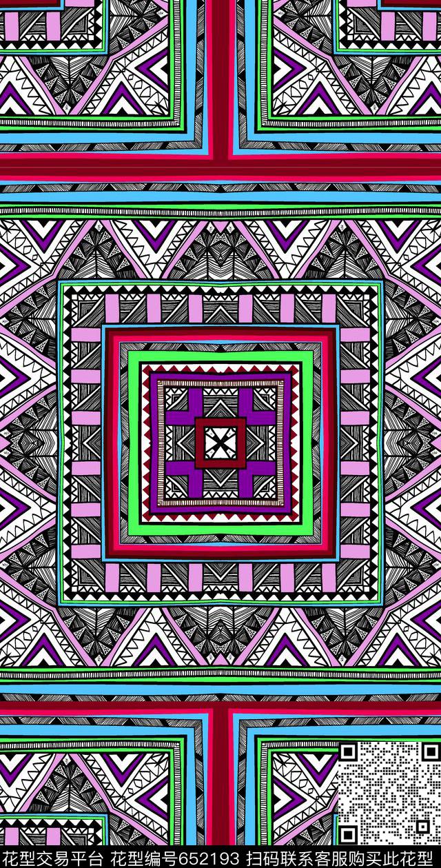 民族风东南亚旗袍传统印花华亿平台下载（图片编号: 652193） - 瓦栏（Walan）