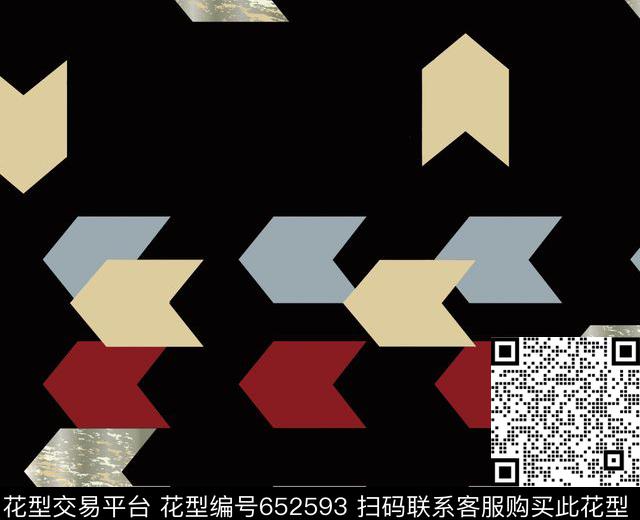 导向几何多边形传统印花华亿平台下载（图片编号: 652593） - 瓦栏（Walan）