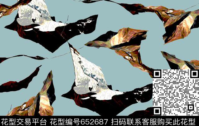 岩石山丘肌理数码印花华亿平台下载（图片编号: 652687） - 瓦栏（Walan）