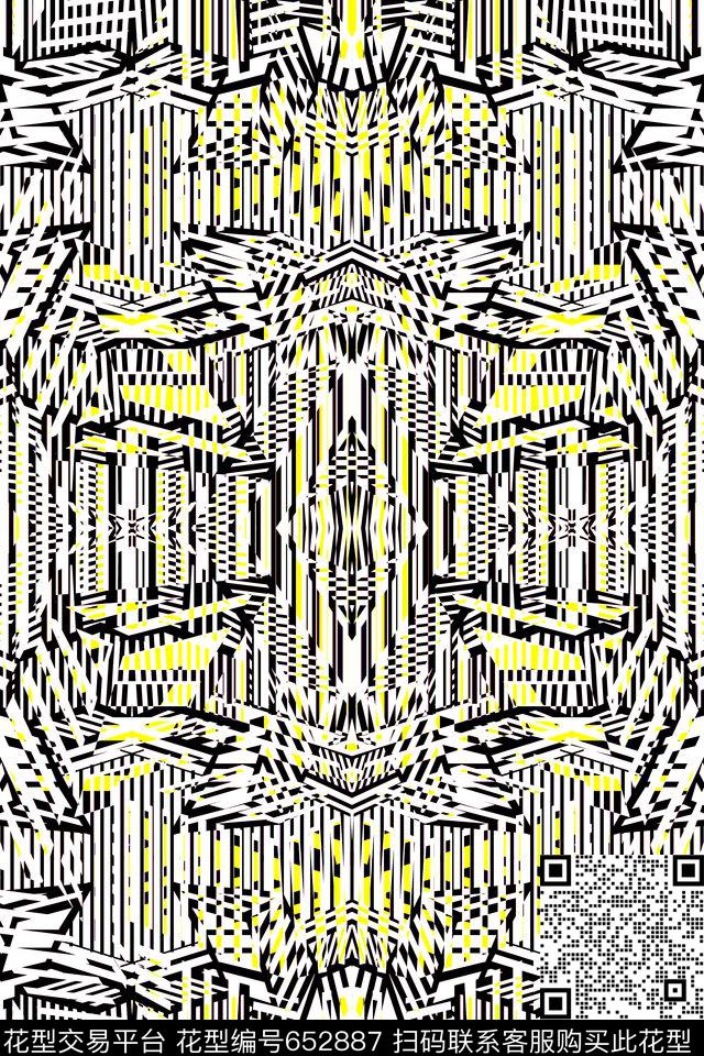 小方块方格乱花传统印花华亿平台下载（图片编号: 652887） - 瓦栏（Walan）