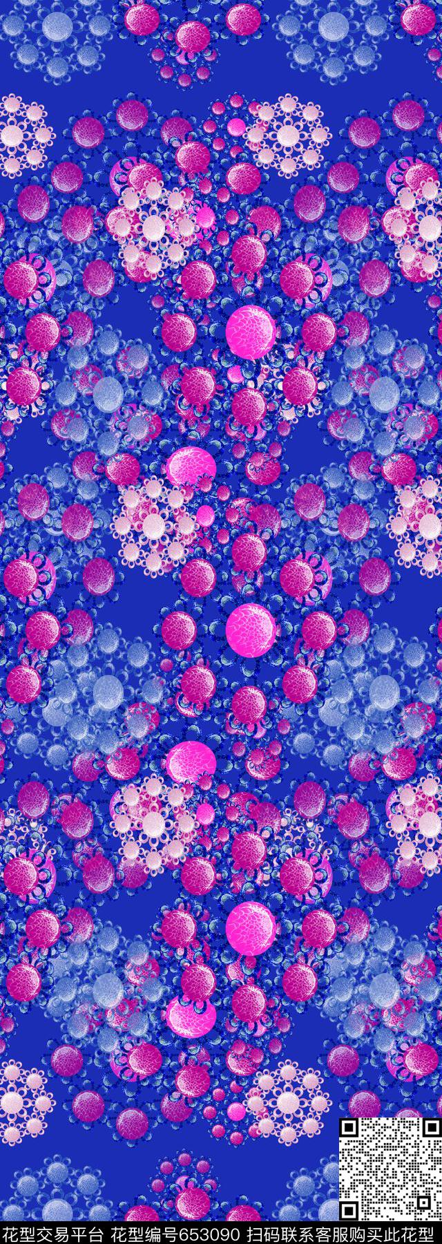 丝巾围巾秀场几何图案几何构成数码印花华亿平台下载（图片编号: 653090） - 瓦栏（Walan）