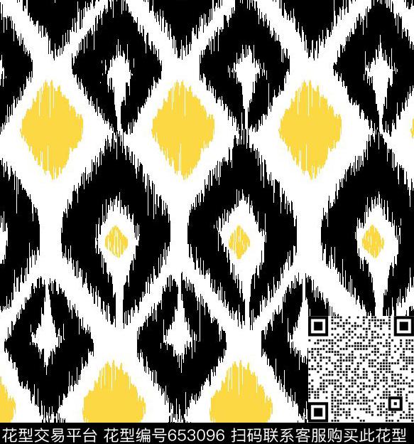 菱形民族风格几何图形传统印花华亿平台下载（图片编号: 653096） - 瓦栏（Walan）