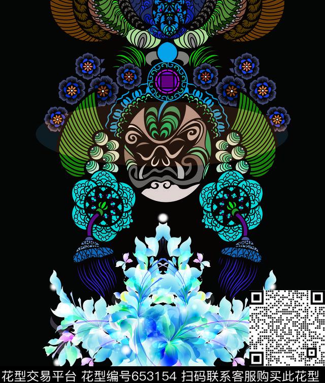 淑女大牌风莫妮卡-定位华亿平台数码印花华亿平台下载（图片编号: 653154） - 瓦栏（Walan）