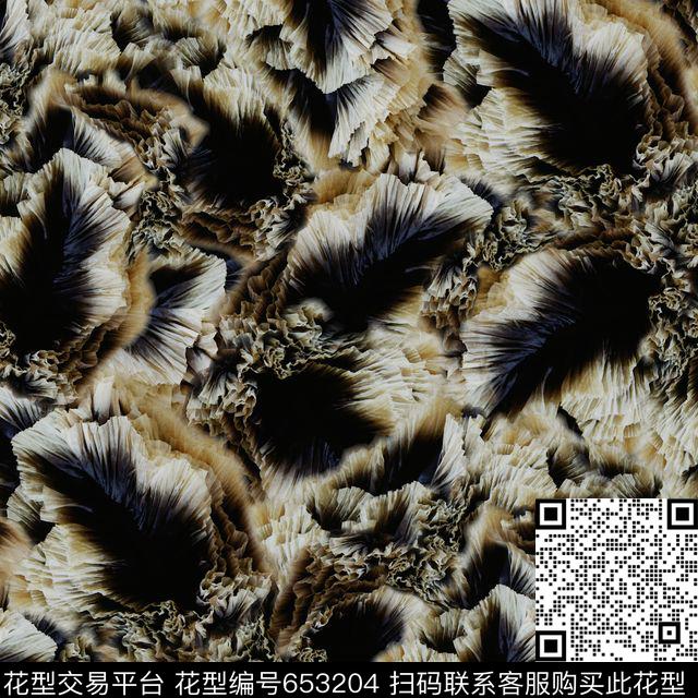 抽象科幻风格抽象彩绘抽象空间数码印花华亿平台下载（图片编号: 653204） - 瓦栏（Walan）