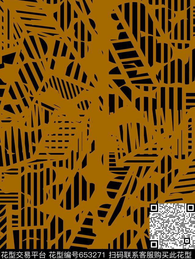 横条不规则几何曲线传统印花华亿平台下载（图片编号: 653271） - 瓦栏（Walan）