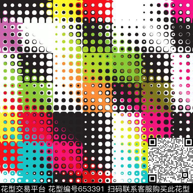 圆点女装沙发布数码印花华亿平台下载（图片编号: 653391） - 瓦栏（Walan）