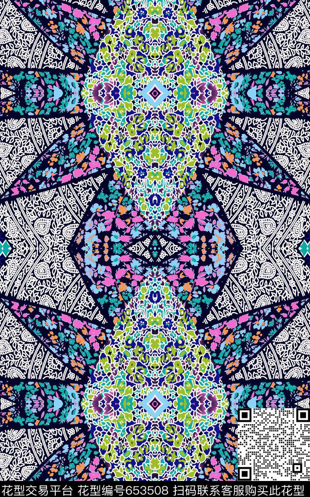 民族风0分色区波西米亚传统印花华亿平台下载（图片编号: 653508） - 瓦栏（Walan）