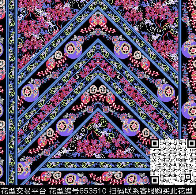 民族风0分色区波西米亚传统印花华亿平台下载（图片编号: 653510） - 瓦栏（Walan）