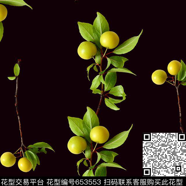 ♥红桃A〖植物花卉〗水果男装华亿平台数码印花华亿平台下载（图片编号: 653553） - 瓦栏（Walan）