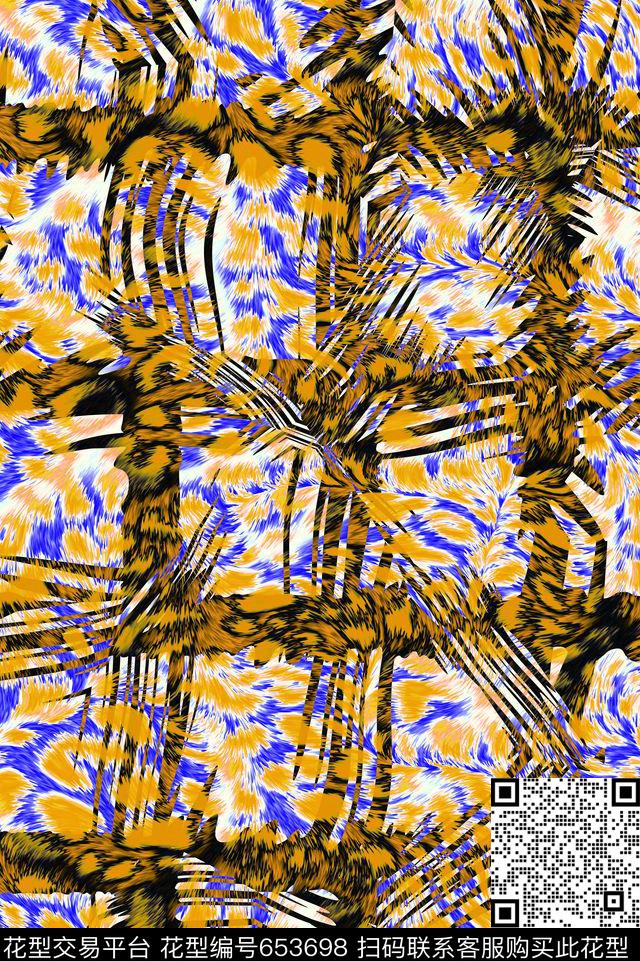 男装沙发布毛衫数码印花华亿平台下载（图片编号: 653698） - 瓦栏（Walan）