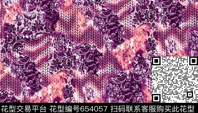 欧式纹理数码印花华亿平台下载（图片编号: 654057） - 瓦栏（Walan）