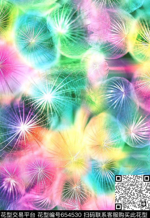 异域热带华亿平台炫彩数码印花华亿平台下载（图片编号: 654530） - 瓦栏（Walan）