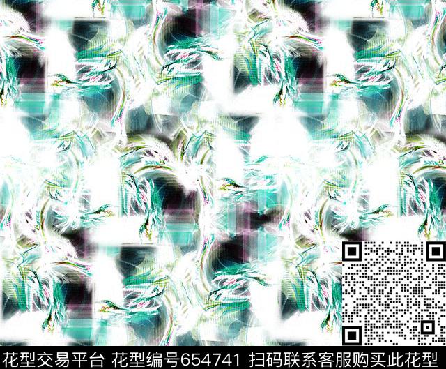 水彩画抽象画艺术画数码印花华亿平台下载（图片编号: 654741） - 瓦栏（Walan）