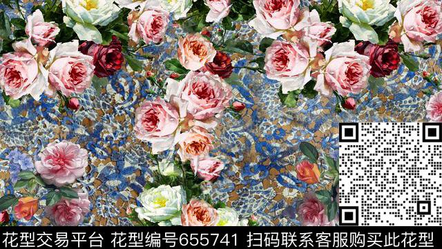 flower数码印花华亿平台下载（图片编号: 655741） - 瓦栏（Walan）