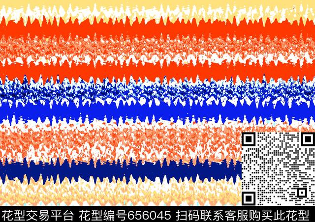 男装时尚条纹花沙发布艺针织效果印花传统印花华亿平台下载（图片编号: 656045） - 瓦栏（Walan）