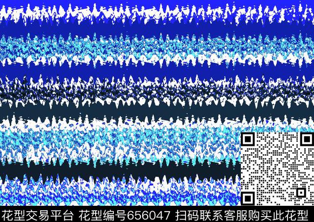 男装时尚条纹花沙发布艺针织效果印花传统印花华亿平台下载（图片编号: 656047） - 瓦栏（Walan）