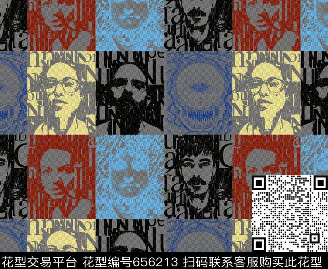 格子头像刷脸数码印花华亿平台下载（图片编号: 656213） - 瓦栏（Walan）