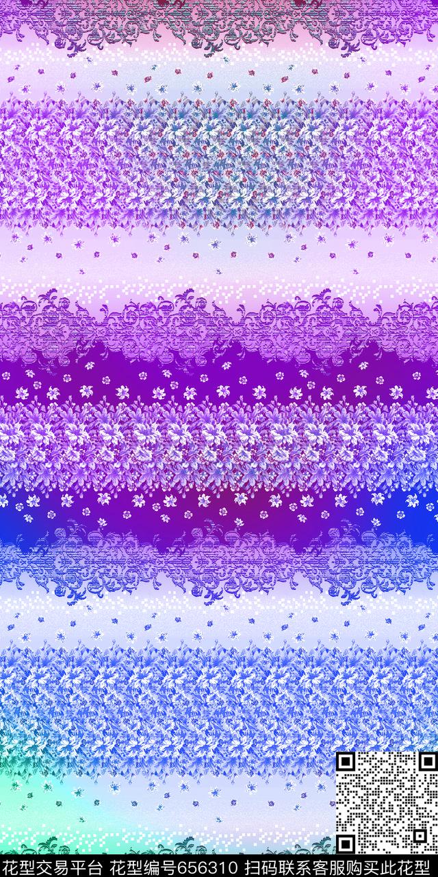 条纹几何数码印花华亿平台下载（图片编号: 656310） - 瓦栏（Walan）