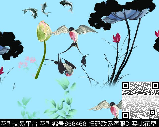 莫妮卡-女装华亿平台数码印花华亿平台下载（图片编号: 656466） - 瓦栏（Walan）