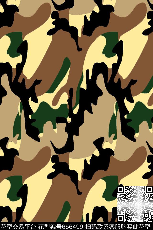 豹纹男装几何传统印花华亿平台下载（图片编号: 656499） - 瓦栏（Walan）