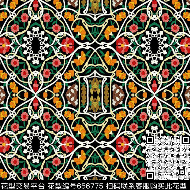 印度巴西中东数码印花华亿平台下载（图片编号: 656775） - 瓦栏（Walan）