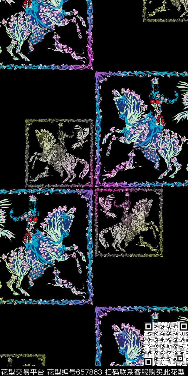 马数码印花华亿平台下载（图片编号: 657863） - 瓦栏（Walan）