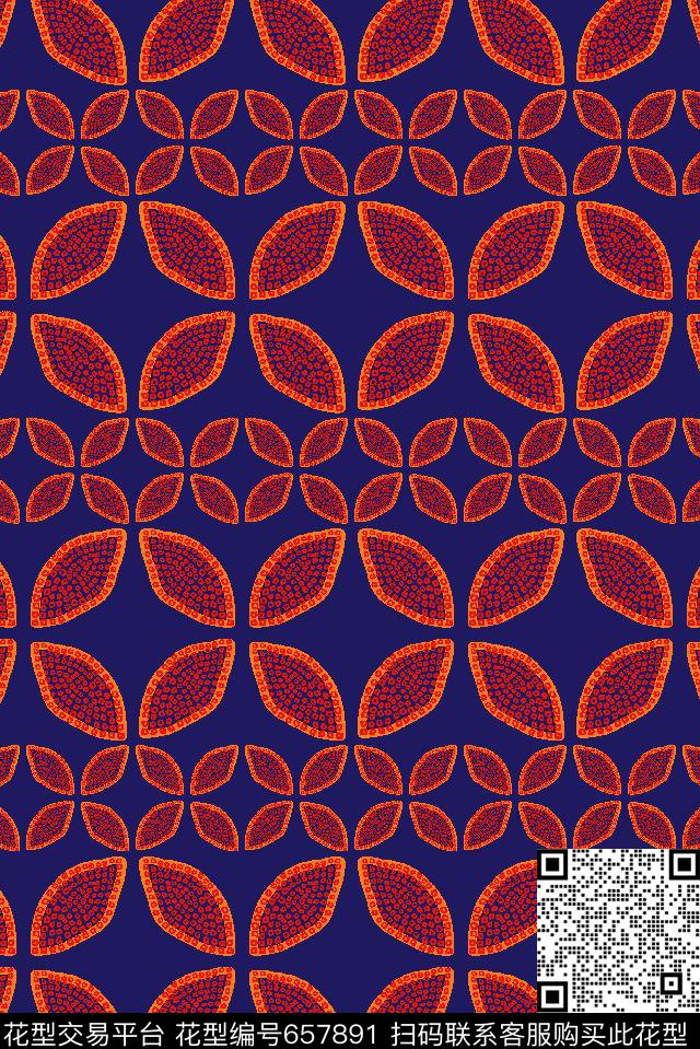 传统民族几何图案北非传统印花华亿平台下载（图片编号: 657891） - 瓦栏（Walan）