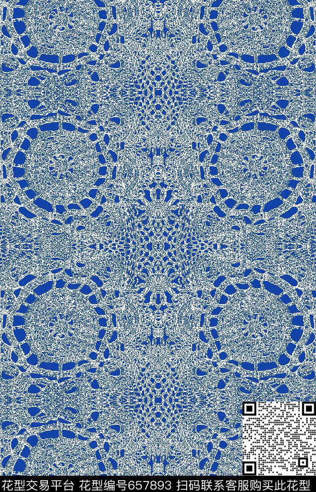 仿钩针针织华亿平台有细节传统印花华亿平台下载（图片编号: 657893） - 瓦栏（Walan）