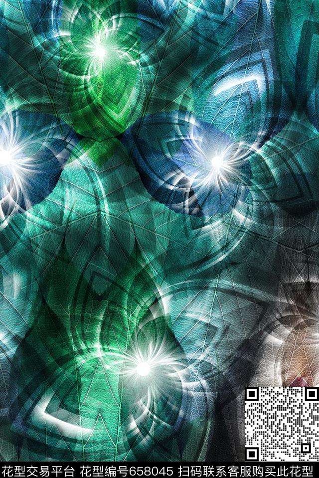 零点--泳装零点--女装零点--抽象数码印花华亿平台下载（图片编号: 658045） - 瓦栏（Walan）