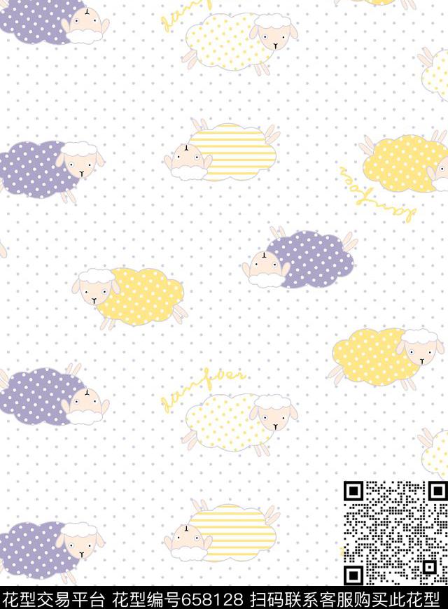 卡通传统印花婴幼童装传统印花华亿平台下载（图片编号: 658128） - 瓦栏（Walan）