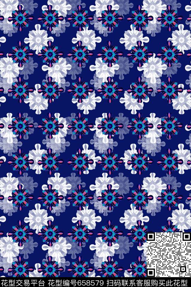 热带海滨度假休闲时尚民族风数码印花华亿平台下载（图片编号: 658579） - 瓦栏（Walan）