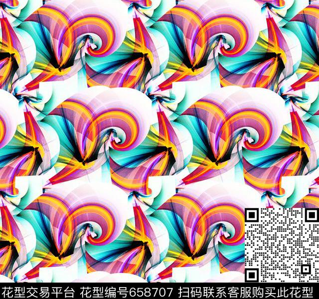 水彩肌理纹理数码印花华亿平台下载（图片编号: 658707） - 瓦栏（Walan）